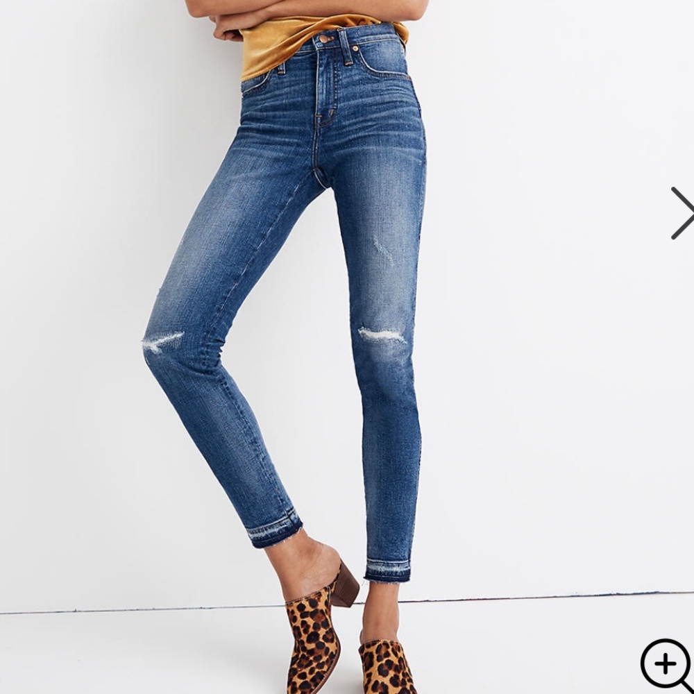 Madewell Skinny Jeans in York Wash